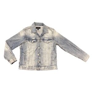 Lucky Brand The Tomboy Trucker Denim Jean Jacket Women's Size L